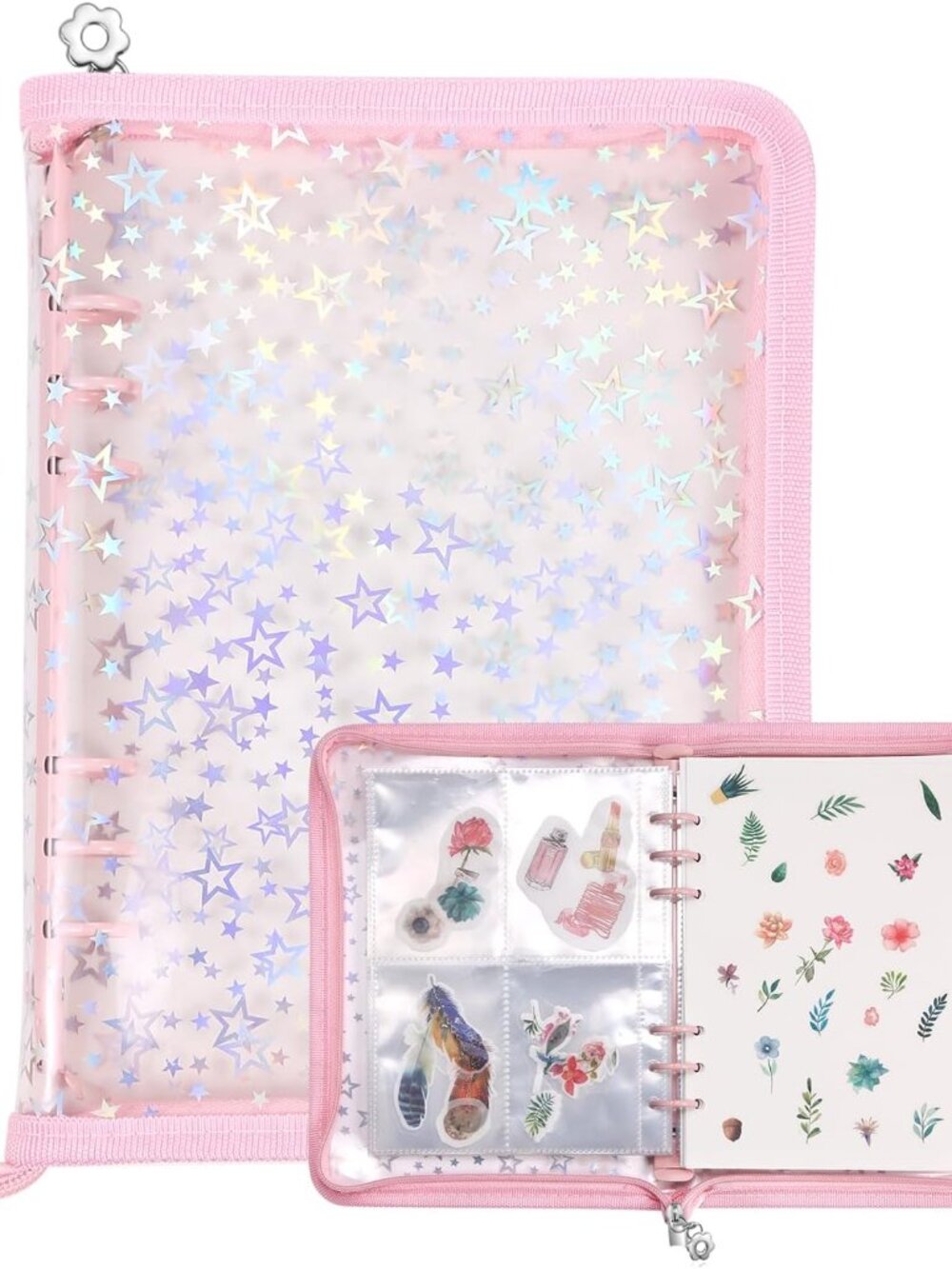 4 in 1 Sticker Storage Organizer Binder,Collecting Book Album Holder